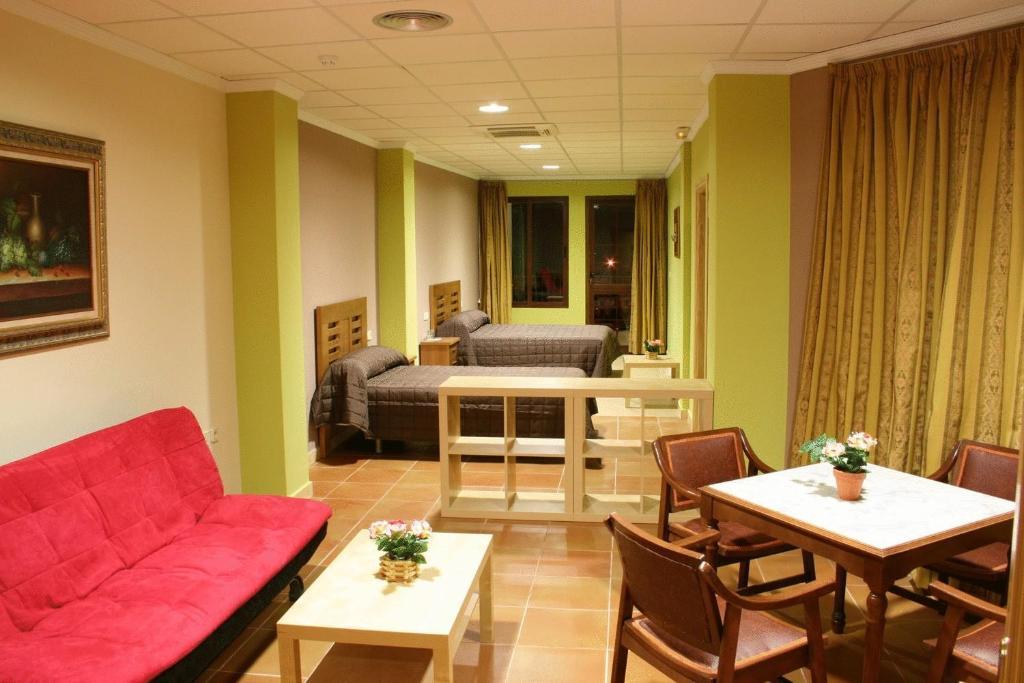 Hotel Restaurante Banos Baños de la Encina Kamer foto